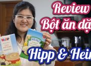 Review bột ăn dặm #2: Bột ăn dặm Hipp & Heinz