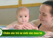 Bí quyết chăm sóc trẻ sơ sinh vào mua hè – MABIO Lợi sữa