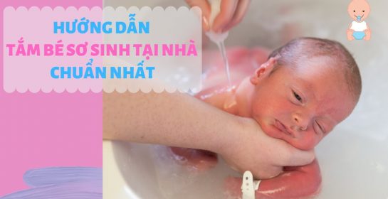 Hướng dẫn tắm bé sơ sinh tại nhà chuẩn nhất | Chăm sóc bé sơ sinh | TRAN THAO VI OFFICIAL