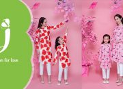 ÁO DÀI CÁCH TÂN VOAN HỒNG CHO MẸ VÀ BÉ MẶC TẾT