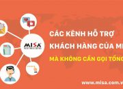 Các kênh hỗ trợ khách hàng của MISA