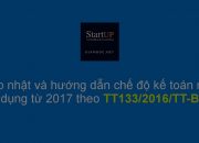Chế độ kế toán cho DN SME từ 2017 | TT133/2016/TT-BTC