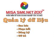 Quản lý dữ liệu (Sao lưu, Phục hồi, Đăng ký, Gỡ bỏ DL) trên MISA SME.NET 2017 | Học MISA Online