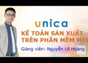 Kế toán sản xuất, dịch vụ  trên phần mềm Misa – Nguyễn Lê Hoàng