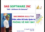 Hạch toán kế toán & Quản trị DN Bán Vé Máy Bay trong 01 NỐT NHẠC với Phần mềm kế toán SAS