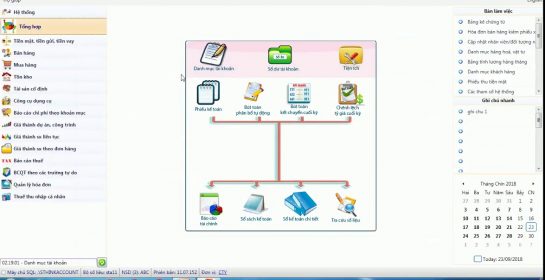Hướng dẫn sử dụng phần mềm kế toán Cost ERP – Bước 1 xây dựng các danh mục