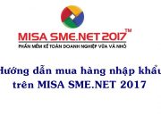 Hướng dẫn mua hàng nhập khẩu trên MISA | Học MISA Online