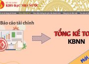 [NEW] Các bước nộp BCTC lên TKT KBNN trên MISA Mimosa.NET