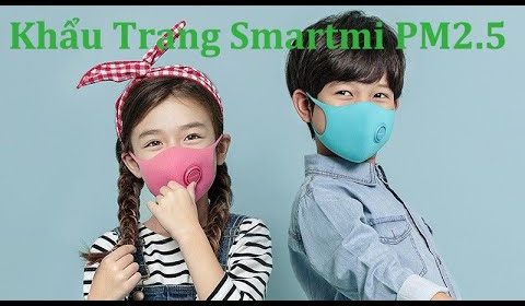 Bảo Vệ Sức Khỏe Với Khẩu Trang Kháng Khuẩn Xiaomi Smartmi PM2.5 Cao Cấp Dành Cho Trẻ Em Và Người Lớn