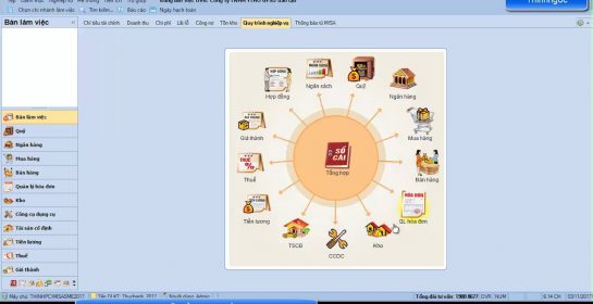 Hướng dẫn tổng quan về phần mềm kế toán misa