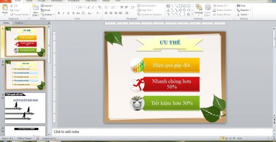 Cách làm slide trở nên chuyên nghiệp hơn – Hướng dẫn Powerpoint 2010 cơ bản
