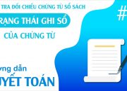 #8 Kiểm tra Trạng thái ghi sổ của chứng từ trên MISA SME.NET