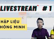 LIVESTREAM # 1 | Chia sẻ thủ thuật nhập liệu thông minh, đầy đủ trên phần mềm MISA SME